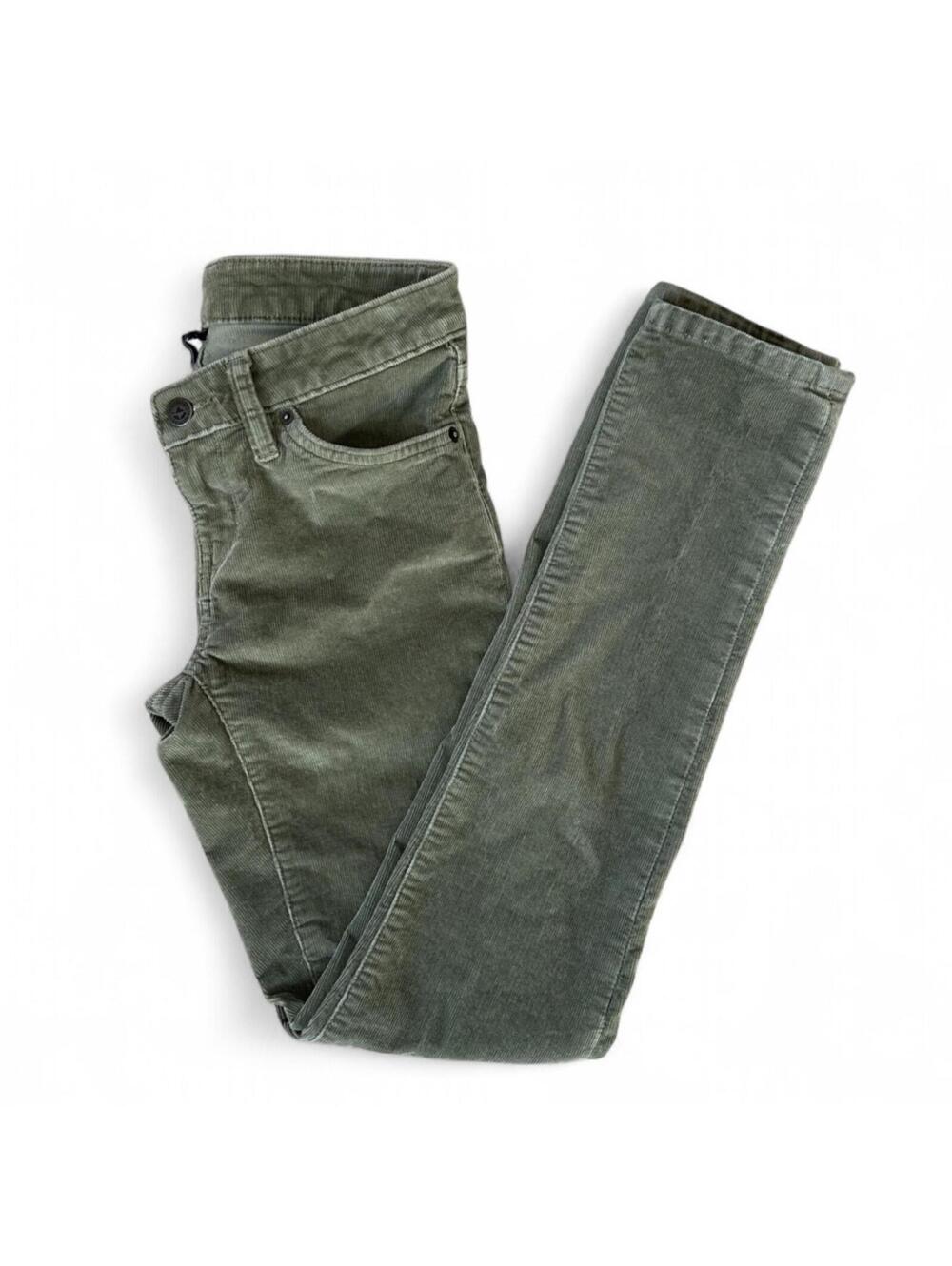 Patagonia Women’s Fitted Corduroy Pants | Size 26 | Green